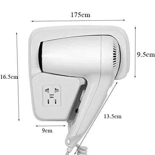 HAIR DRYER BATHROOM WALL MOUNT - Image 3
