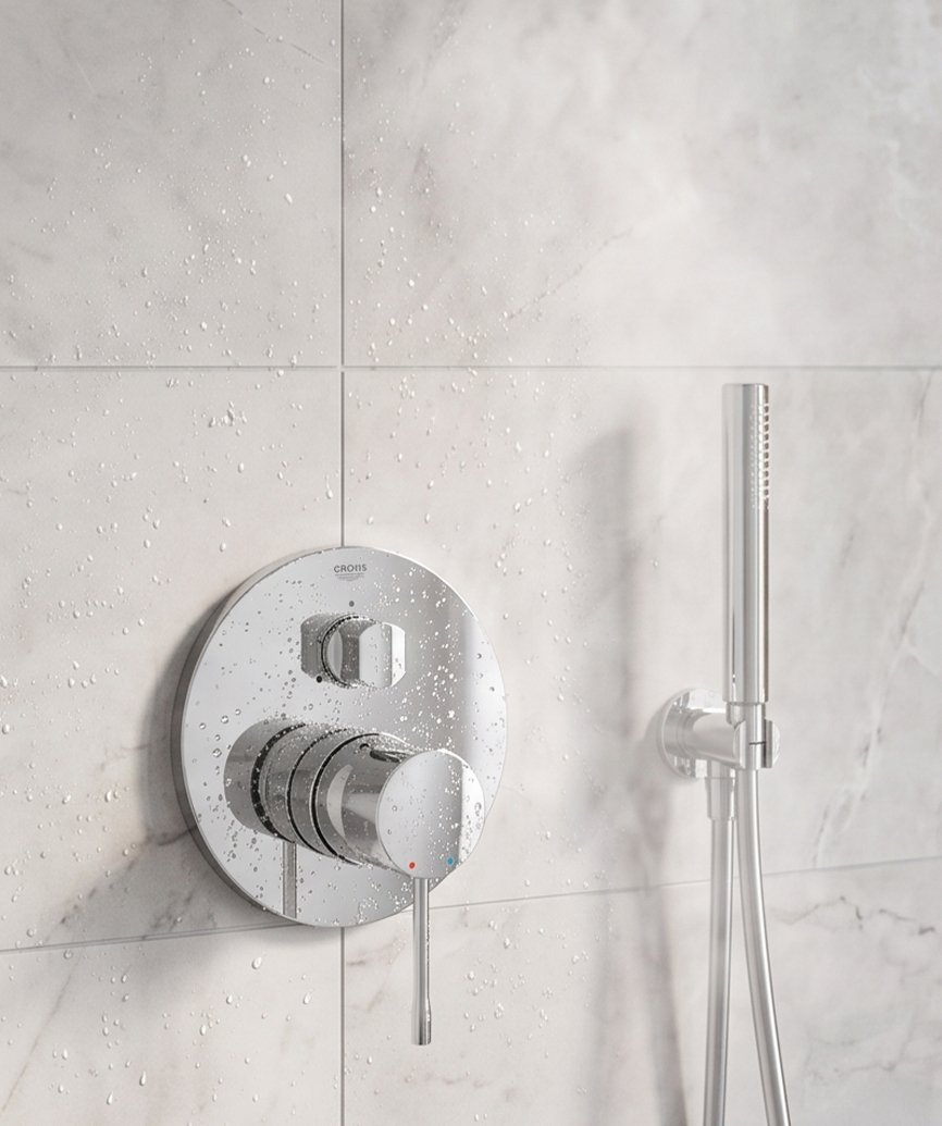 GROHE Essence 24092001 | Concealed Bath Mixer - Image 4